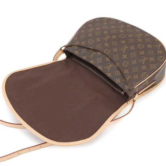 LOUIS VUITTON Monogram Menilmontant MM Shoulder Bag Brown M40473 Purse 90280741 - Picture 9 of 10